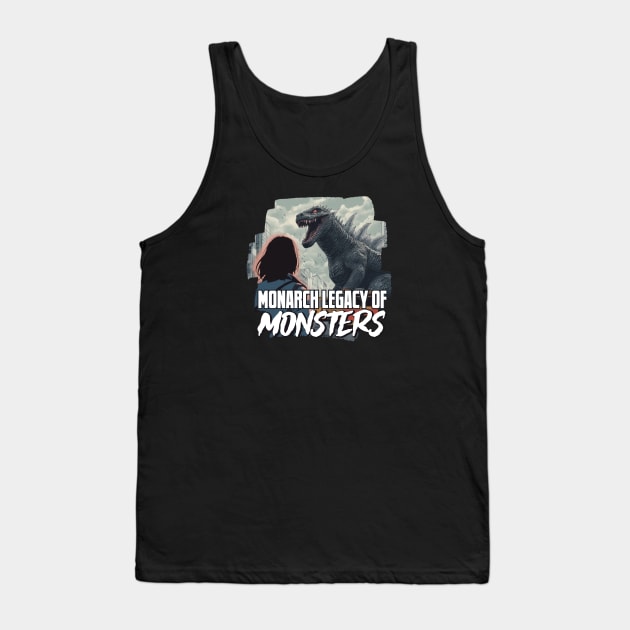 Monarch - King of Monsters Tank Top by Pixy Official